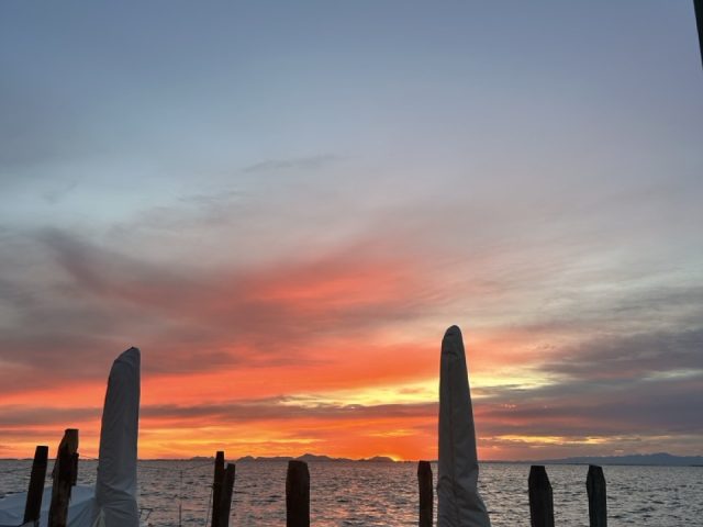 foto tramonto locanda stravedo pellestrina